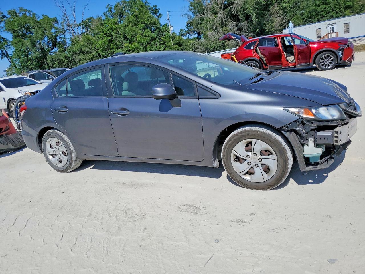 2013 Honda Civic Lx - Фото 4