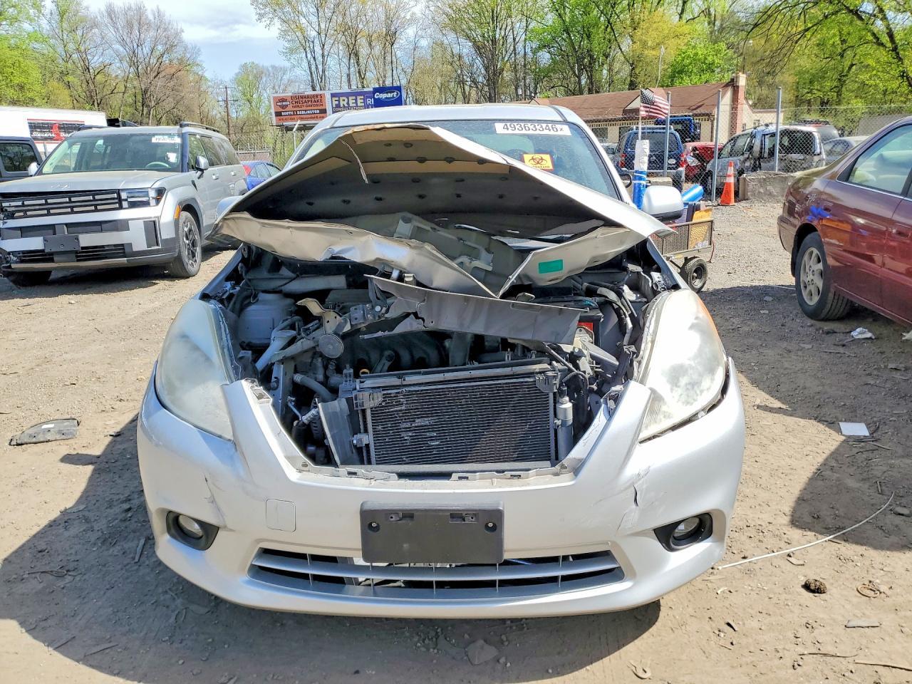 2012 Nissan Versa 1.6 S - Фото 5