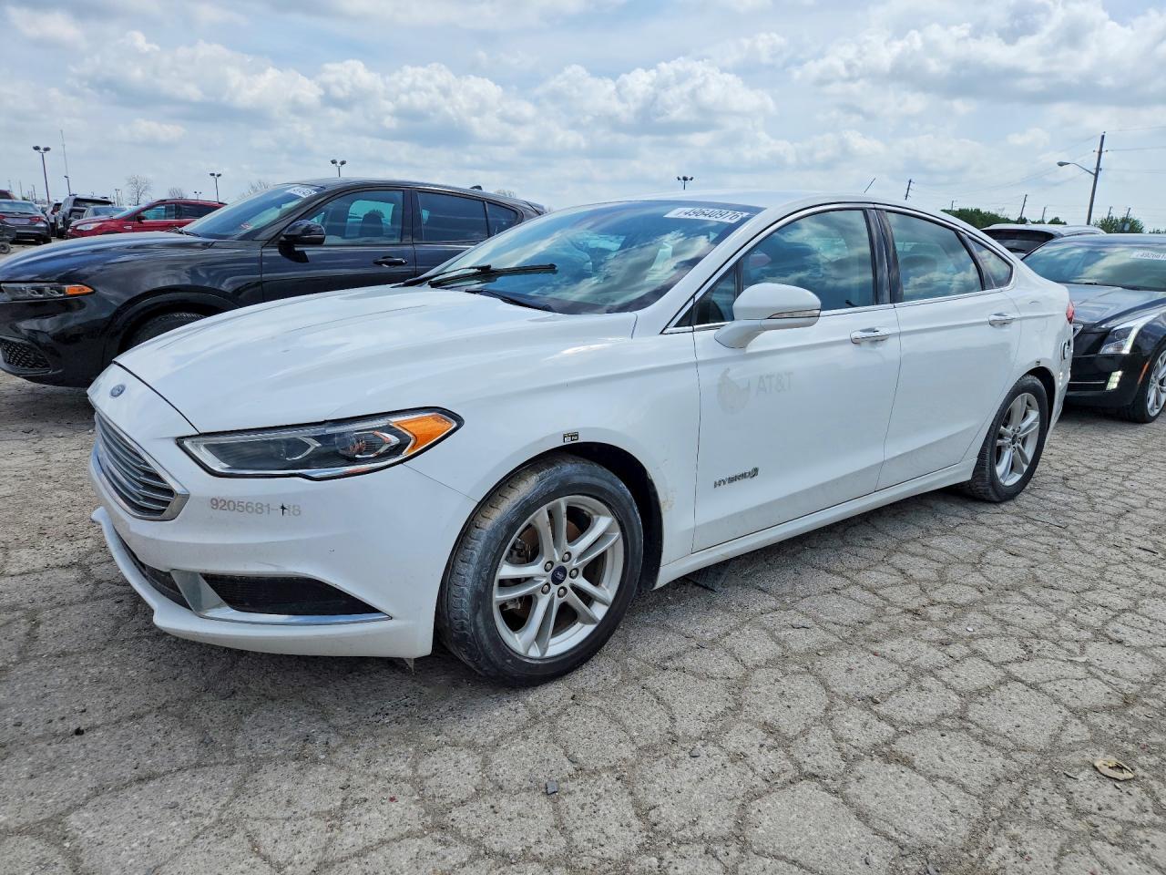 2018 Ford Fusion Se Hybrid