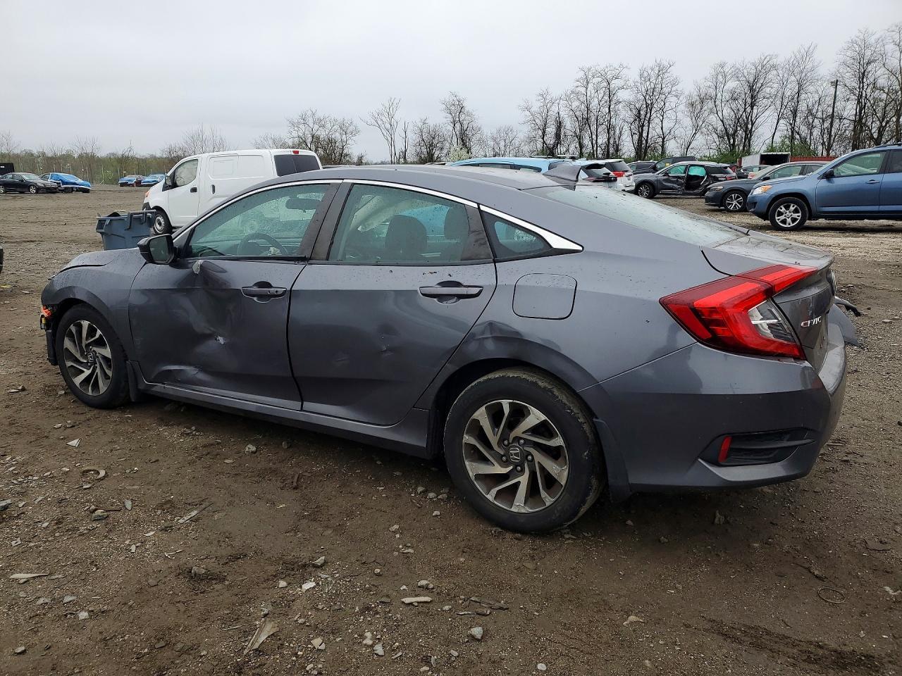 2017 Honda Civic Ex - Фото 2