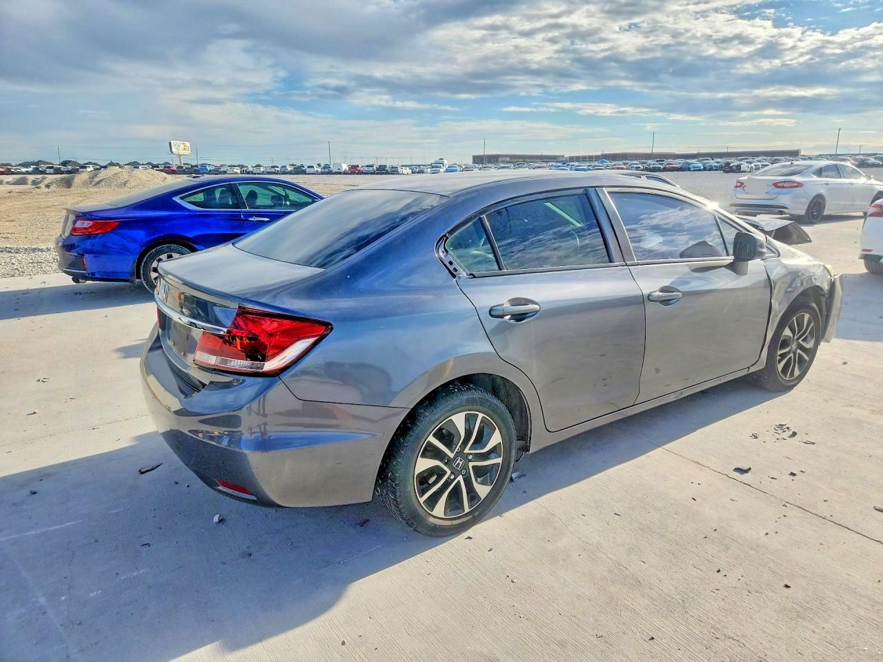 2013 Honda Civic Ex - Фото 3