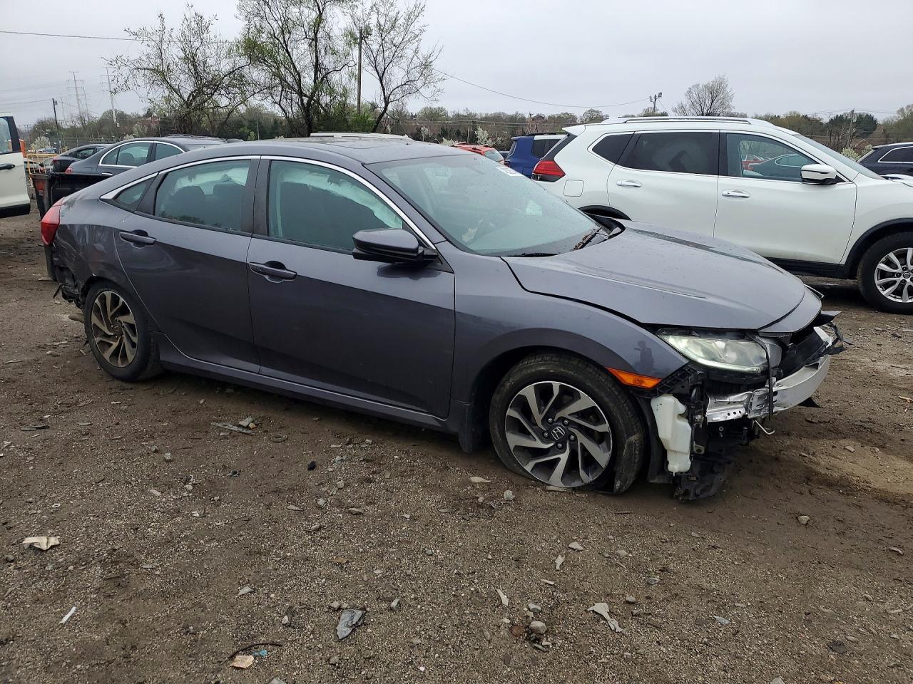 2017 Honda Civic Ex - Фото 4