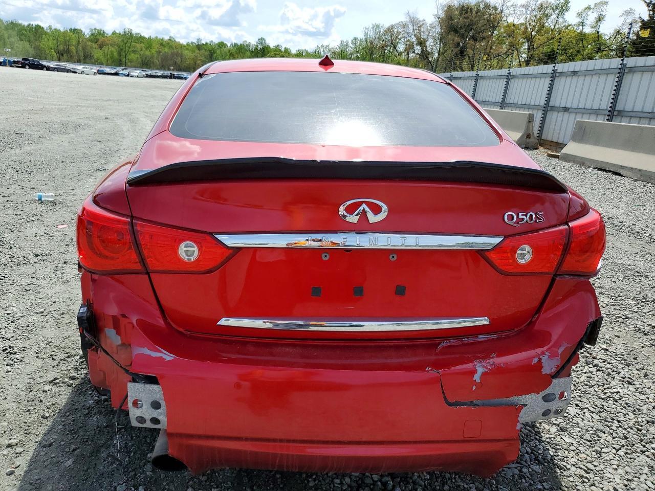 2017 Infiniti Q50 Red Sport 400 - Фото 6