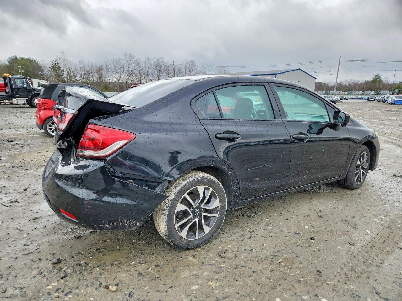 2014 Honda Civic Ex - Фото 3