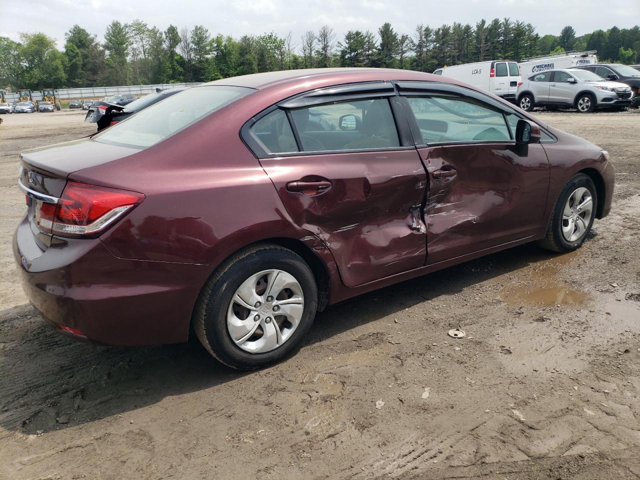 2013 Honda Civic Lx - Фото 3