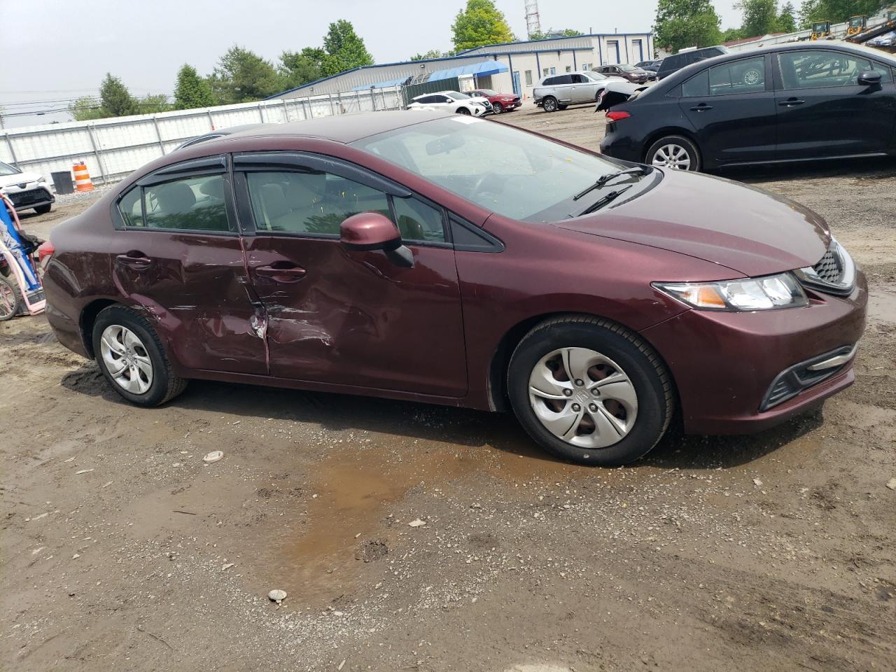 2013 Honda Civic Lx - Фото 4