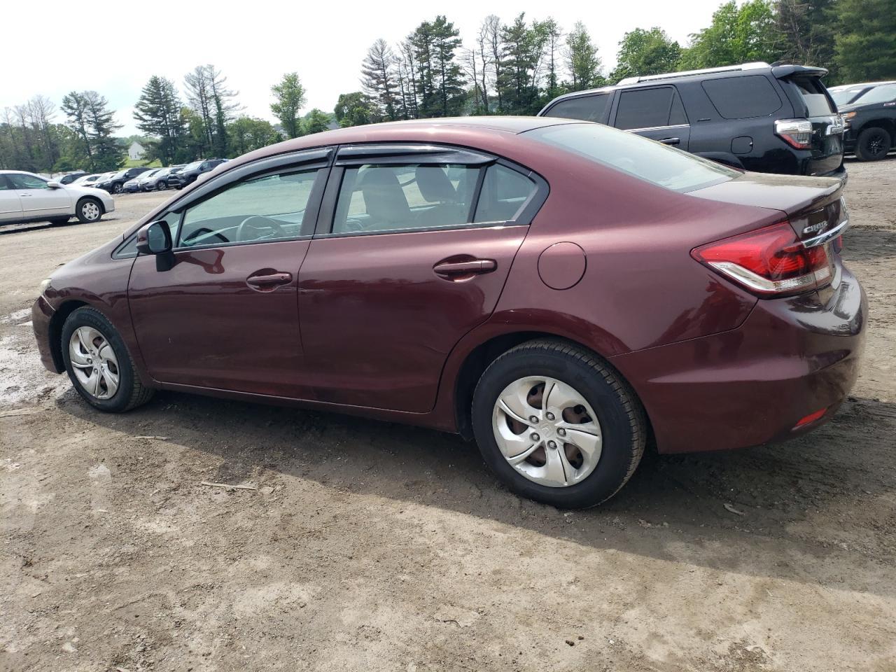 2013 Honda Civic Lx - Фото 2