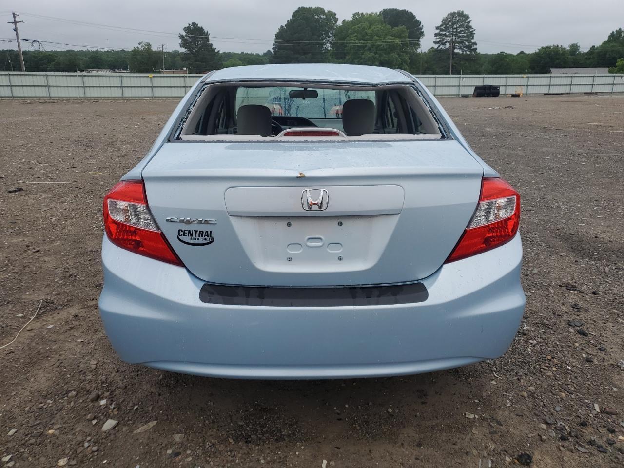 2012 Honda Civic Lx - Фото 6