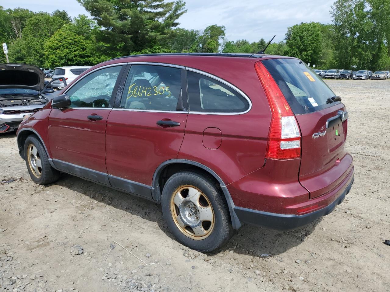 2011 Honda Cr-V Lx - Фото 2