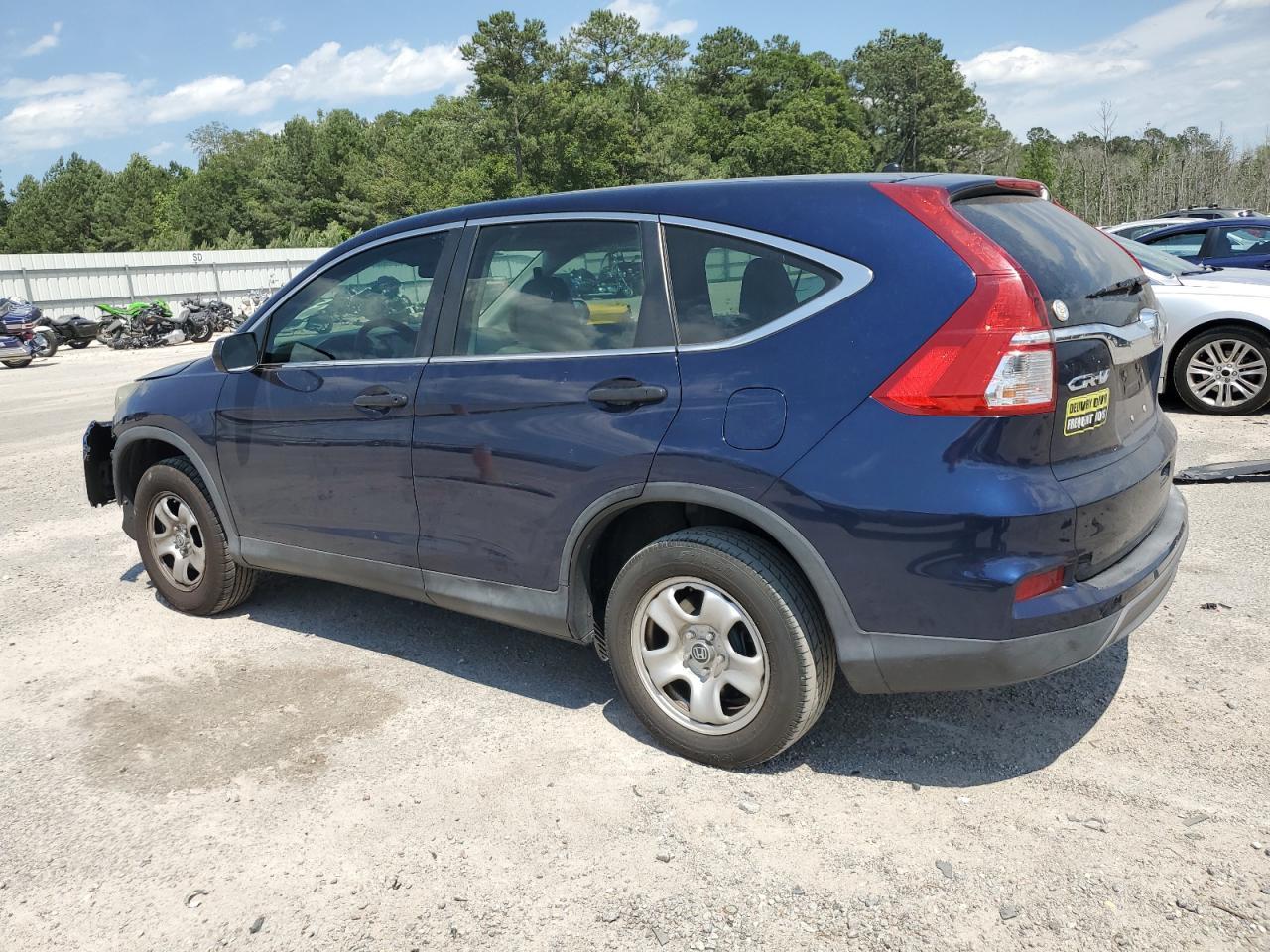 2015 Honda Cr-V Lx - Фото 2