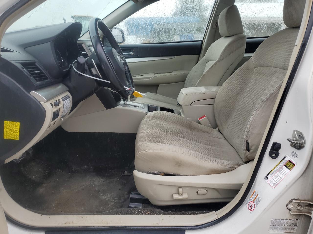 2012 Subaru Legacy 2.5I Premium - Фото 7