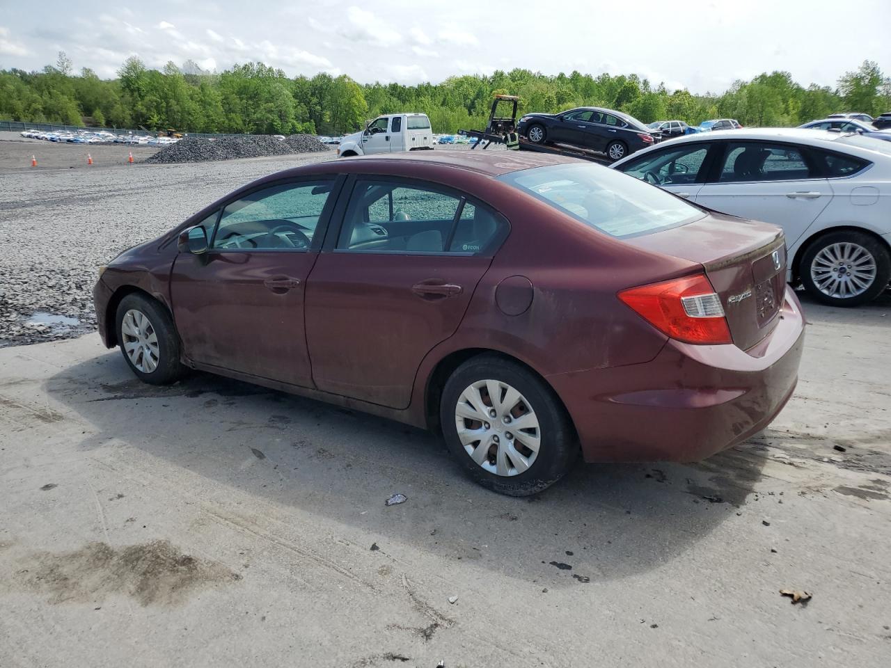 2012 Honda Civic Lx - Фото 2