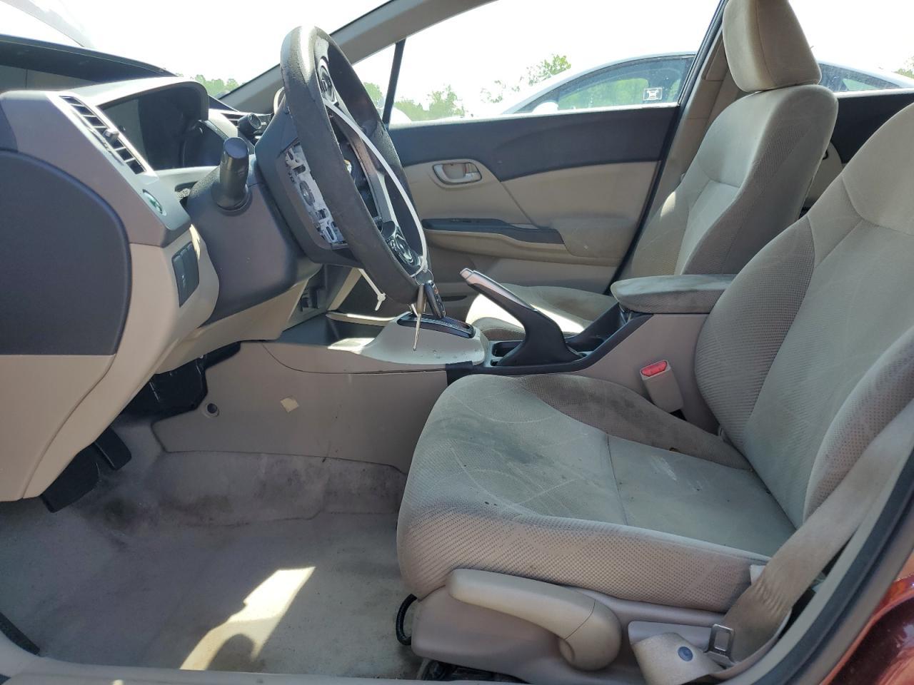 2012 Honda Civic Lx - Фото 7