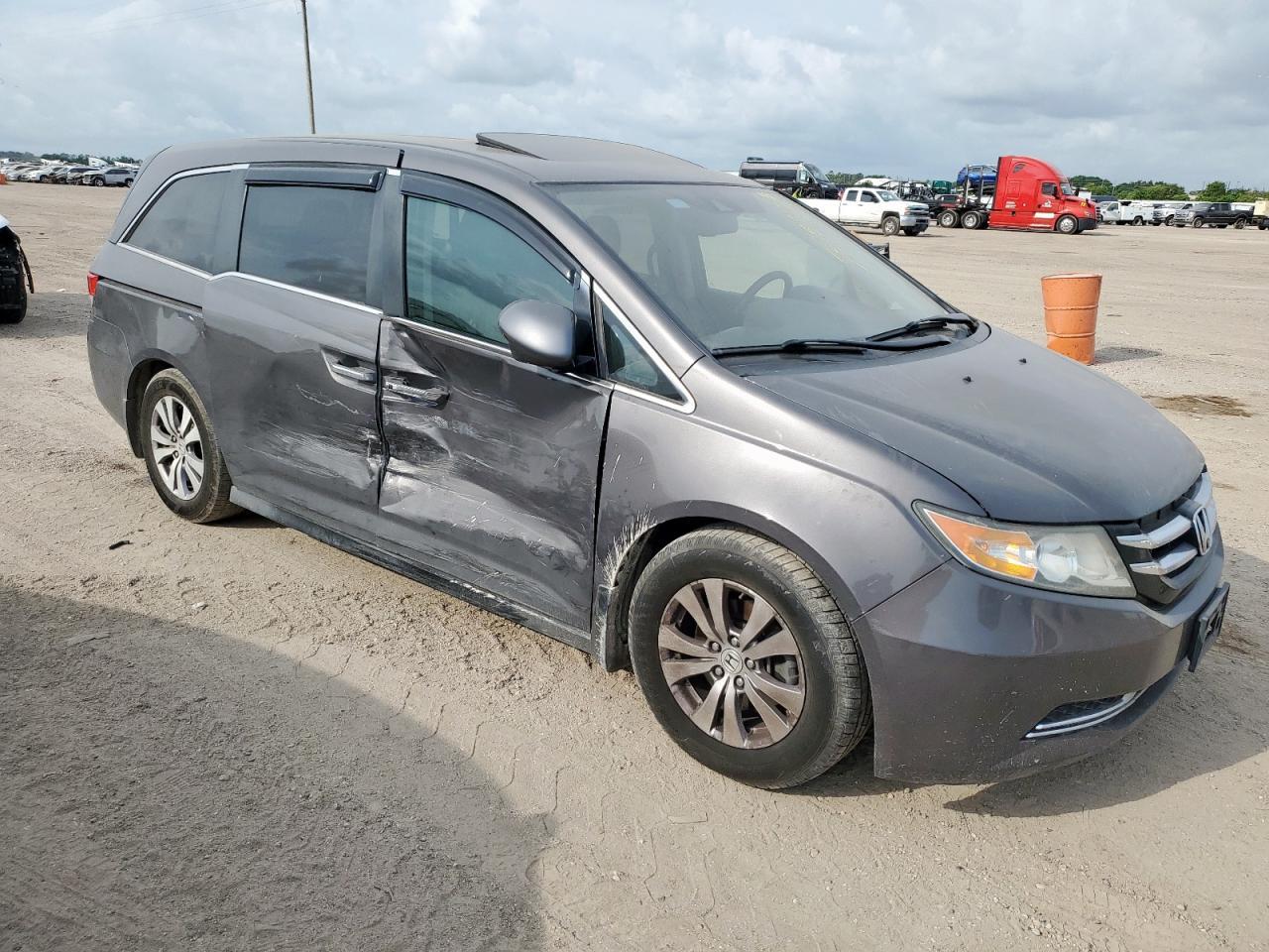 2015 Honda Odyssey Exl - Фото 4