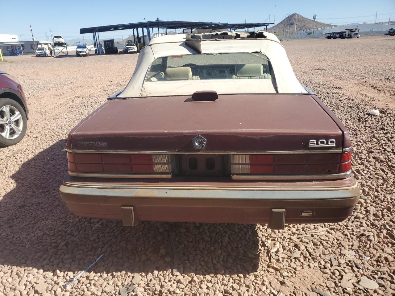 1986 Dodge 600 - Фото 6