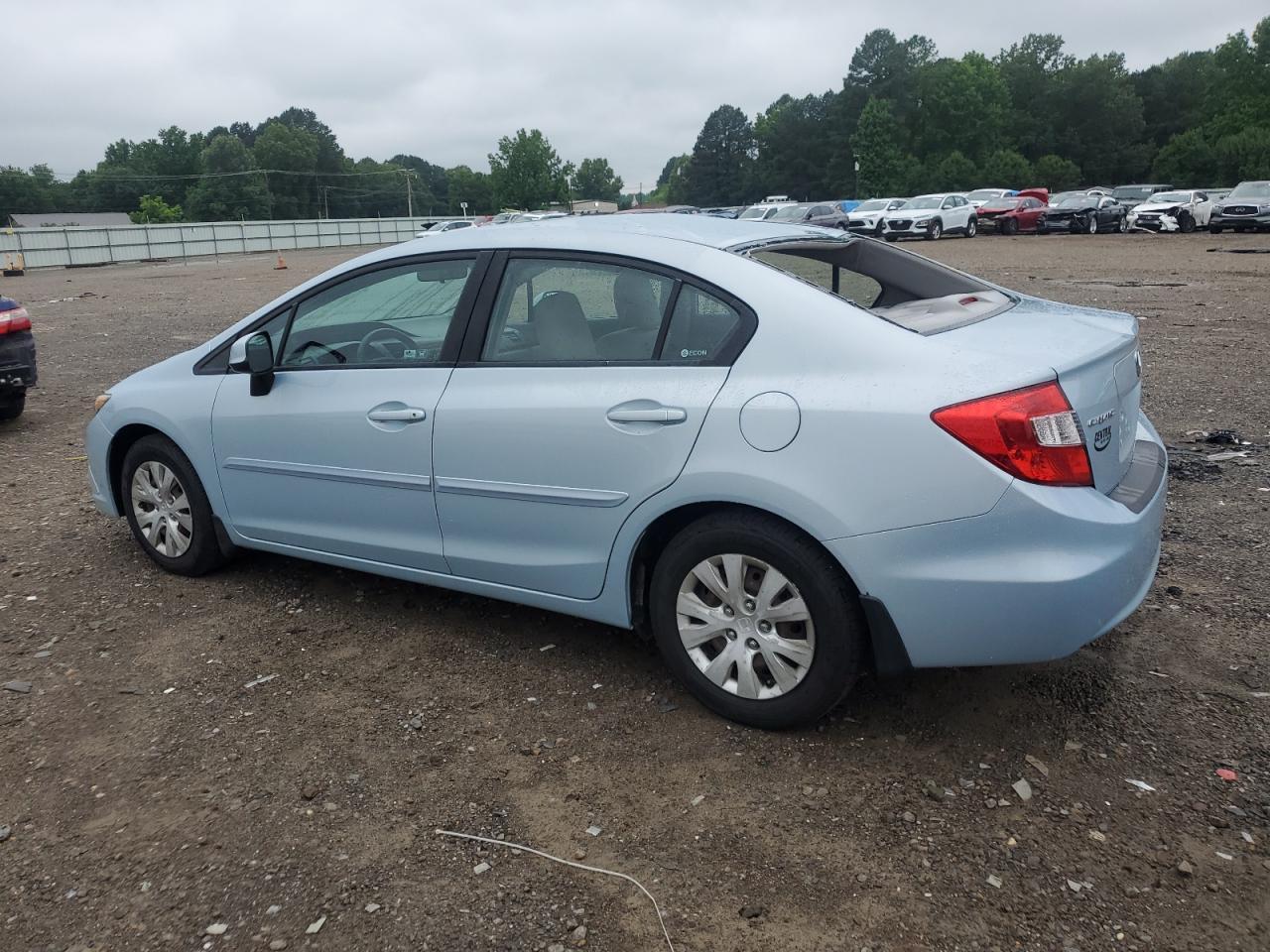 2012 Honda Civic Lx - Фото 2
