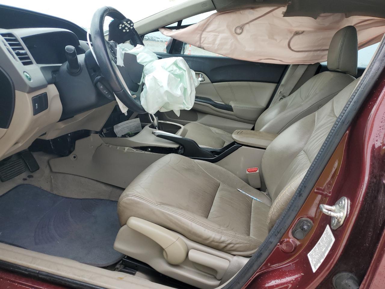 2012 Honda Civic Exl - Фото 7