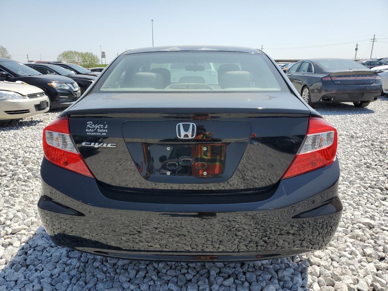 2012 Honda Civic Lx - Фото 6