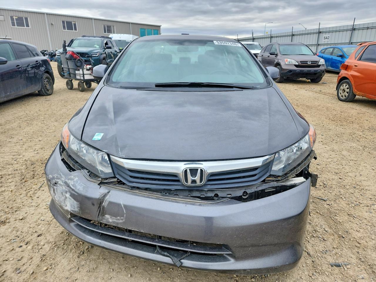 2012 Honda Civic Lx - Фото 5