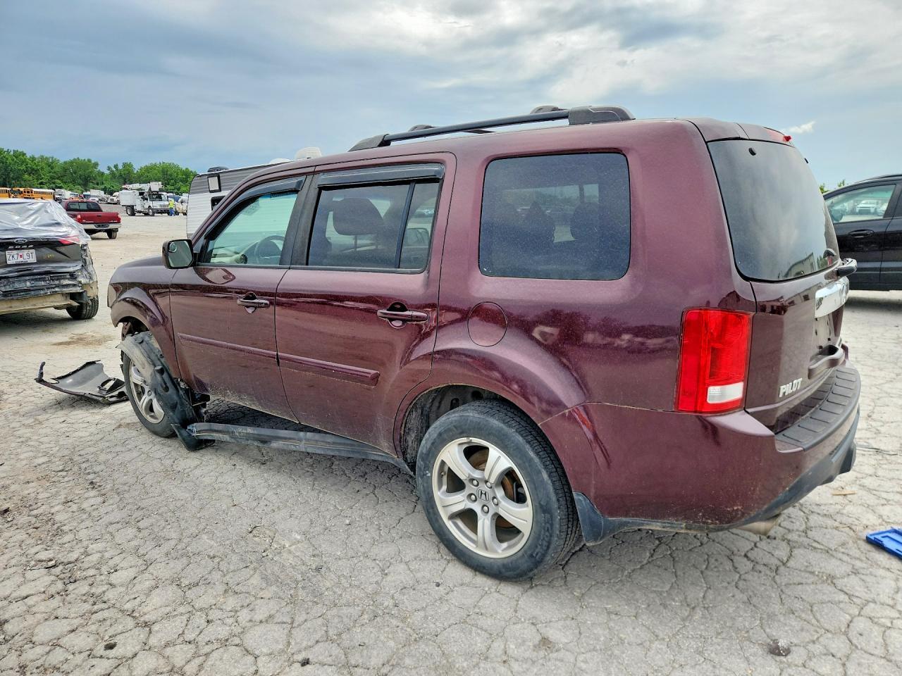 2013 Honda Pilot Exl - Фото 2
