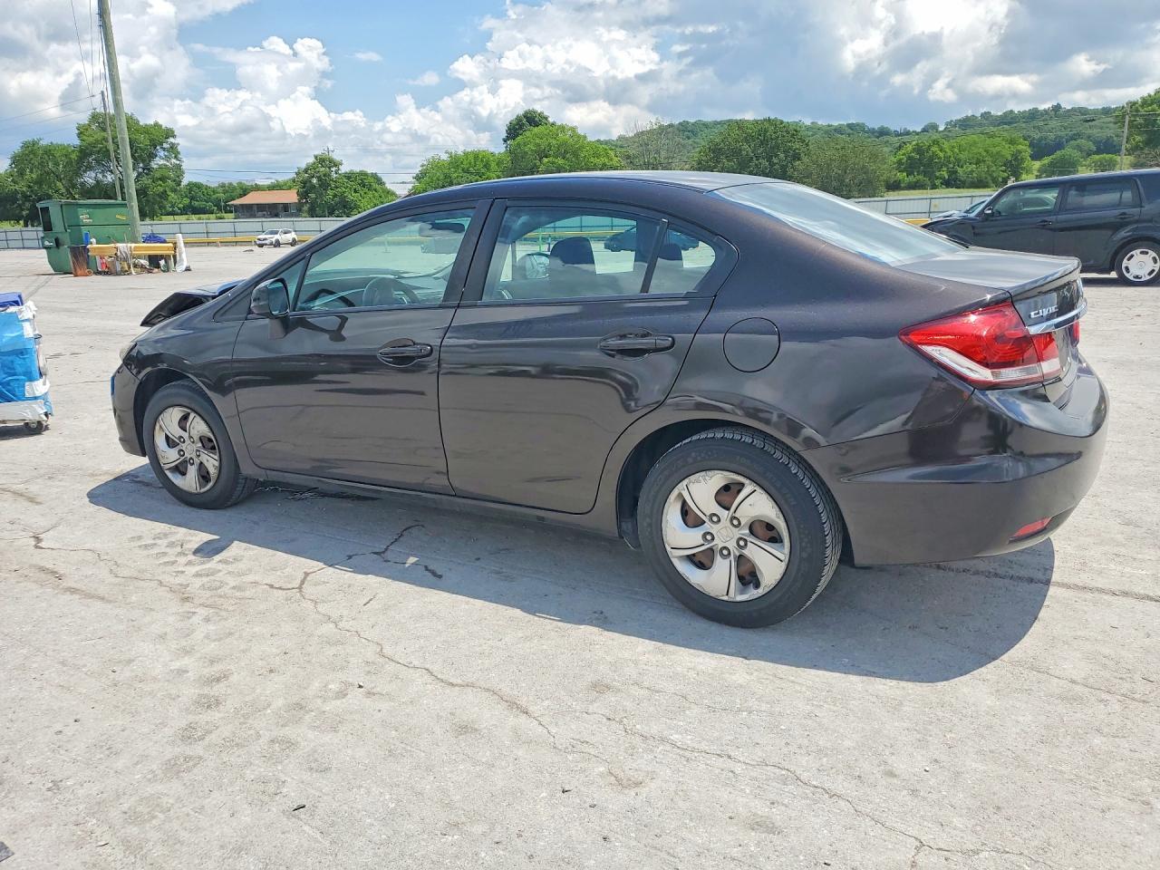 2013 Honda Civic Lx - Фото 2