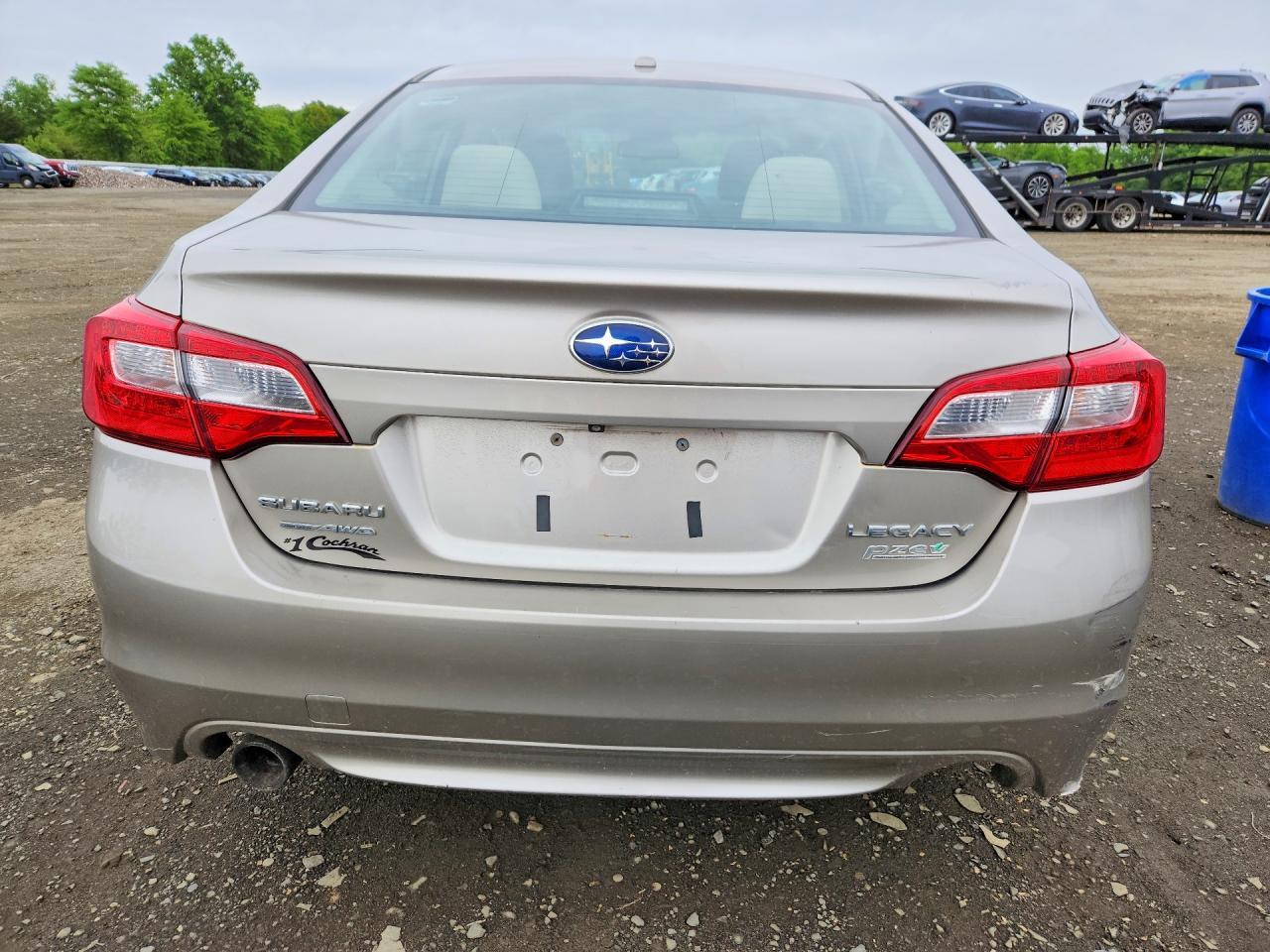 2015 Subaru Legacy 2.5I Premium - Фото 6
