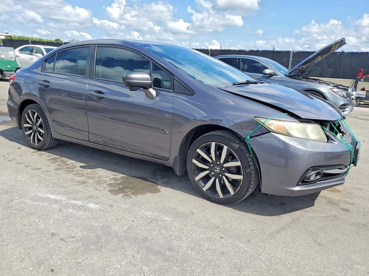 2014 Honda Civic Exl - Фото 4