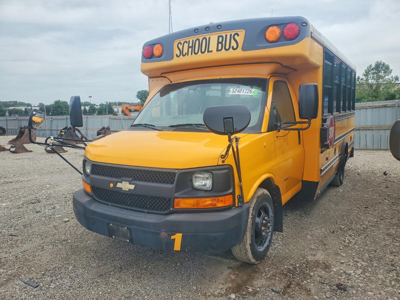 2012 Chevrolet Express School Bus - Image 2