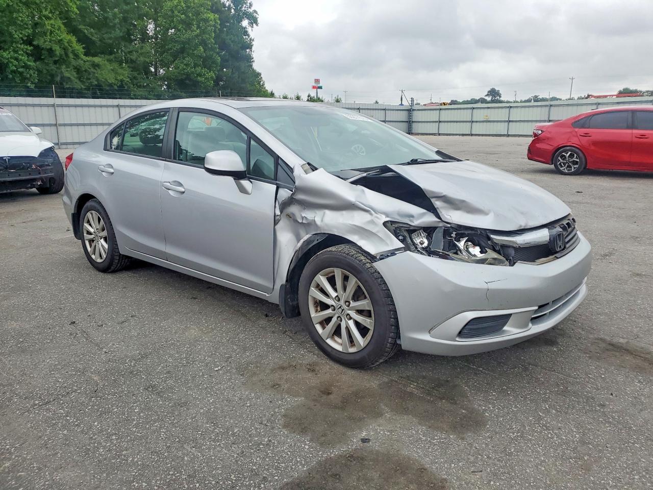 2012 Honda Civic Ex - Фото 4