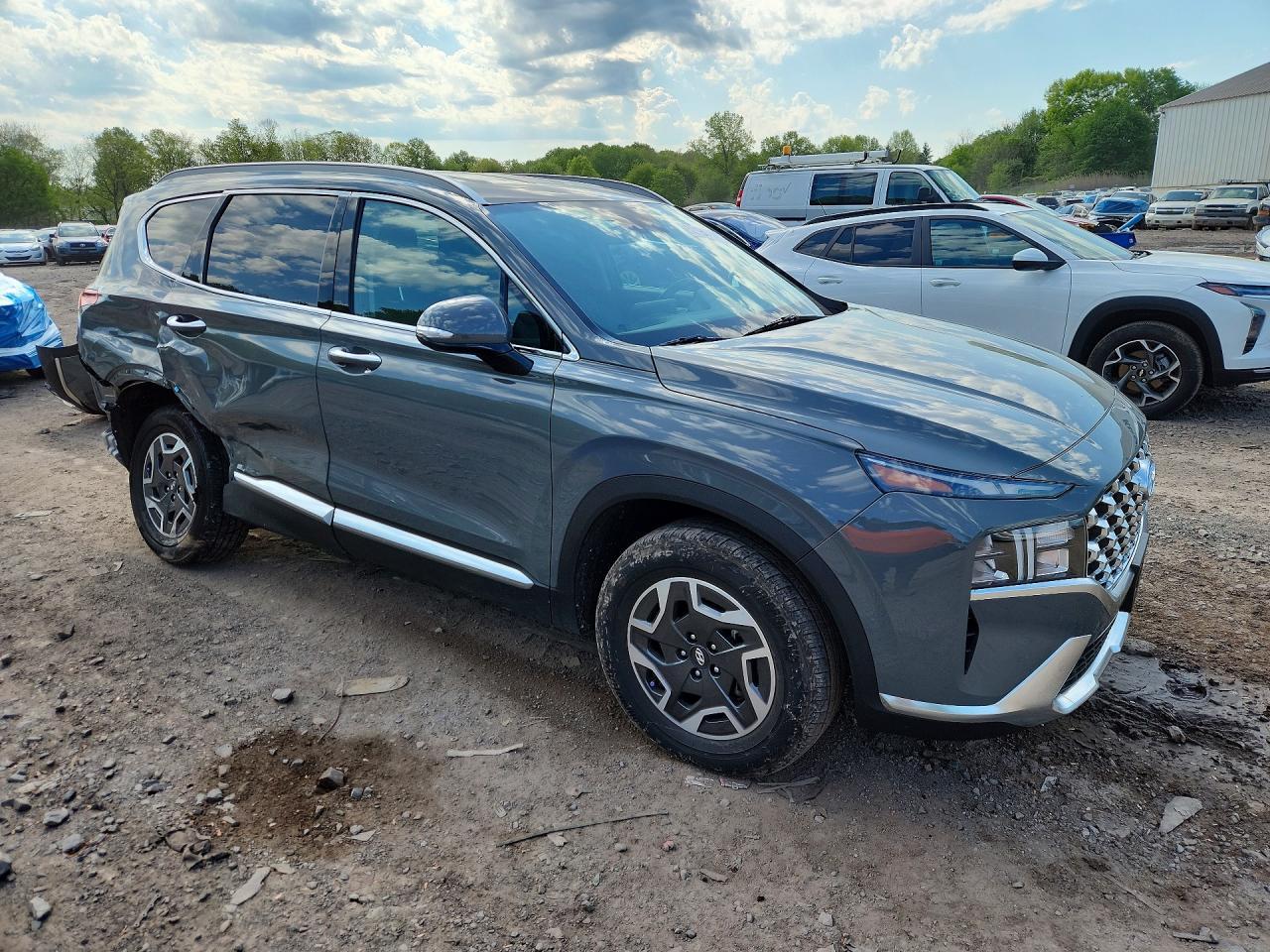 2023 Hyundai Santa Fe Blue - Фото 4