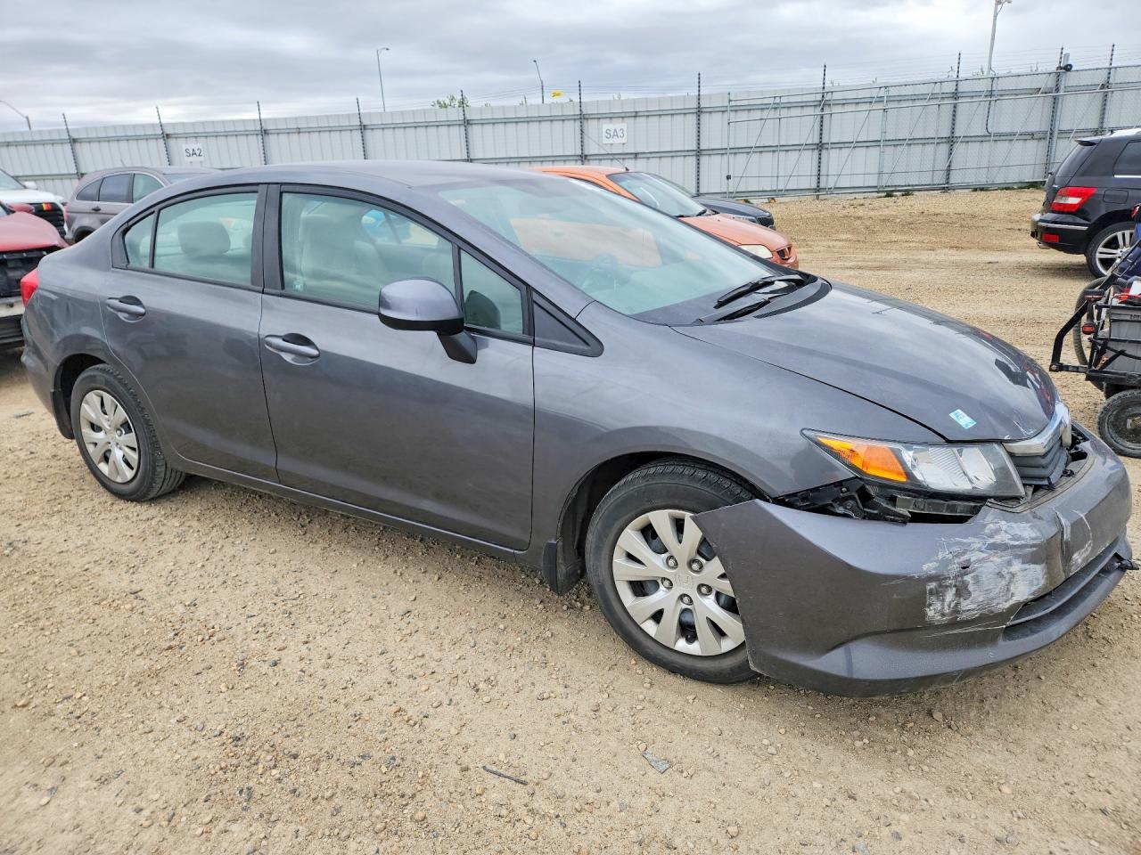 2012 Honda Civic Lx - Фото 4