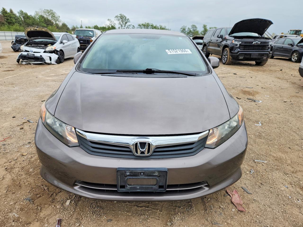 2012 Honda Civic Lx - Фото 5
