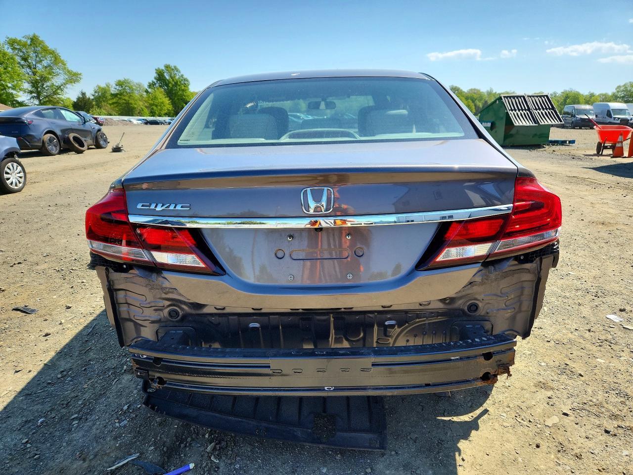 2013 Honda Civic Lx - Фото 6