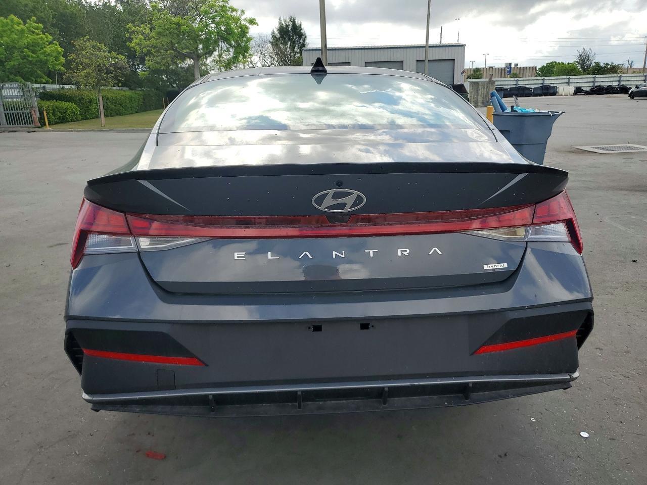 2025 Hyundai Elantra Hybrid Sel Sport - Фото 6