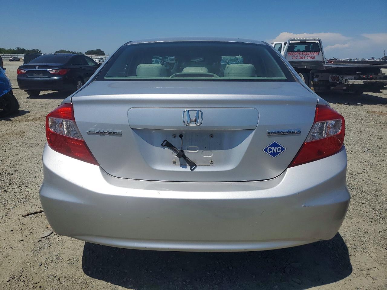 2012 Honda Civic Natural Gas - Фото 6