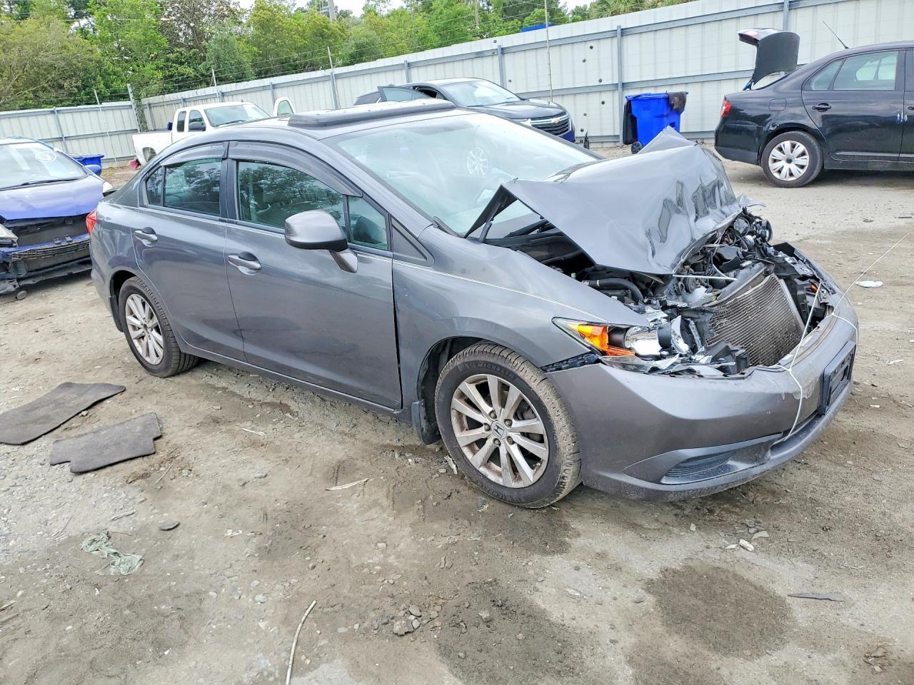 2012 Honda Civic Exl - Фото 4