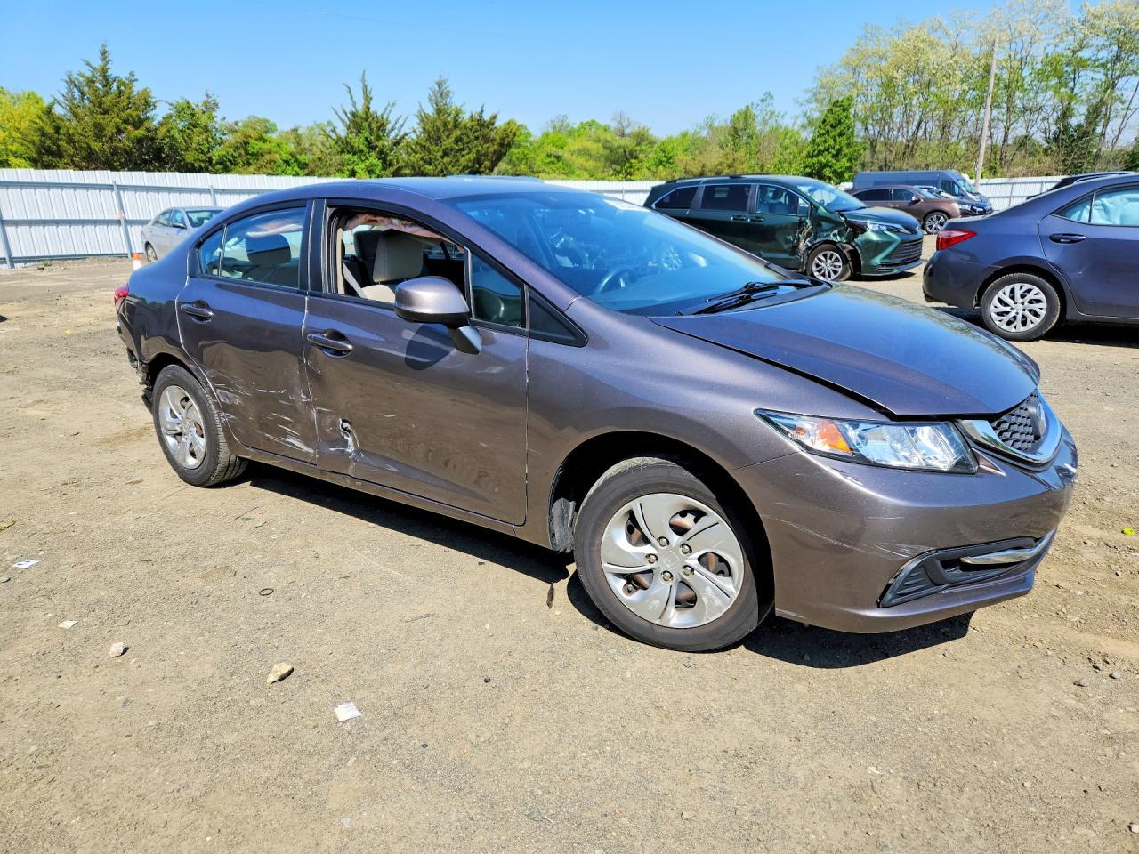 2013 Honda Civic Lx - Фото 4
