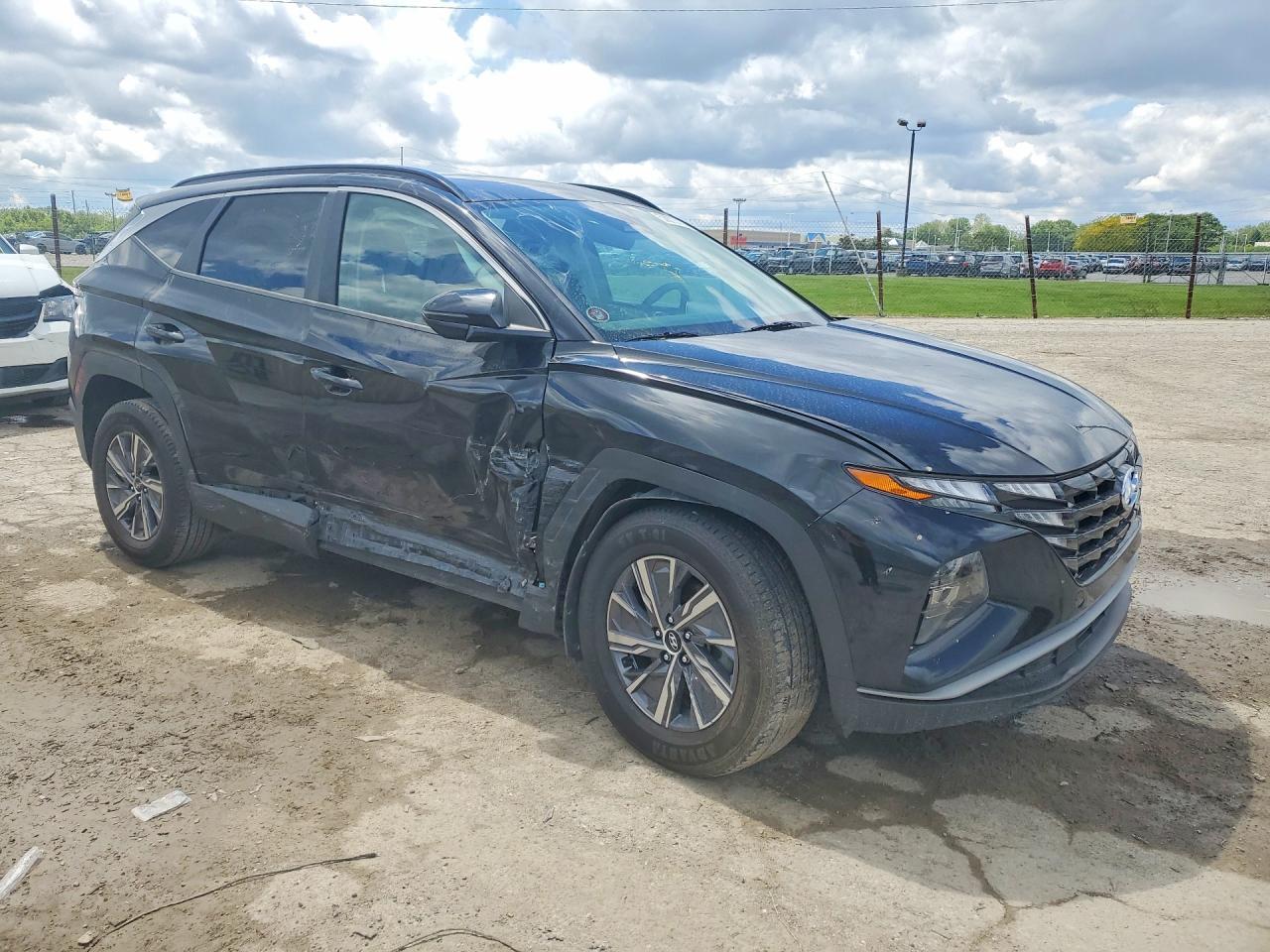 2022 Hyundai Tucson Blue - Фото 4