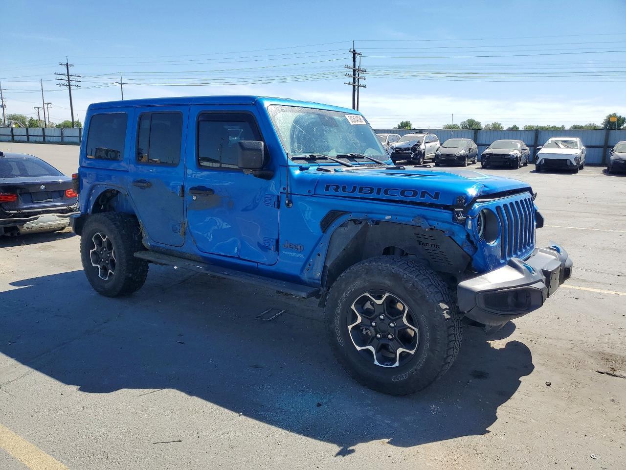 2021 Jeep Wrangler Unlimited Rubicon 4Xe - Фото 4