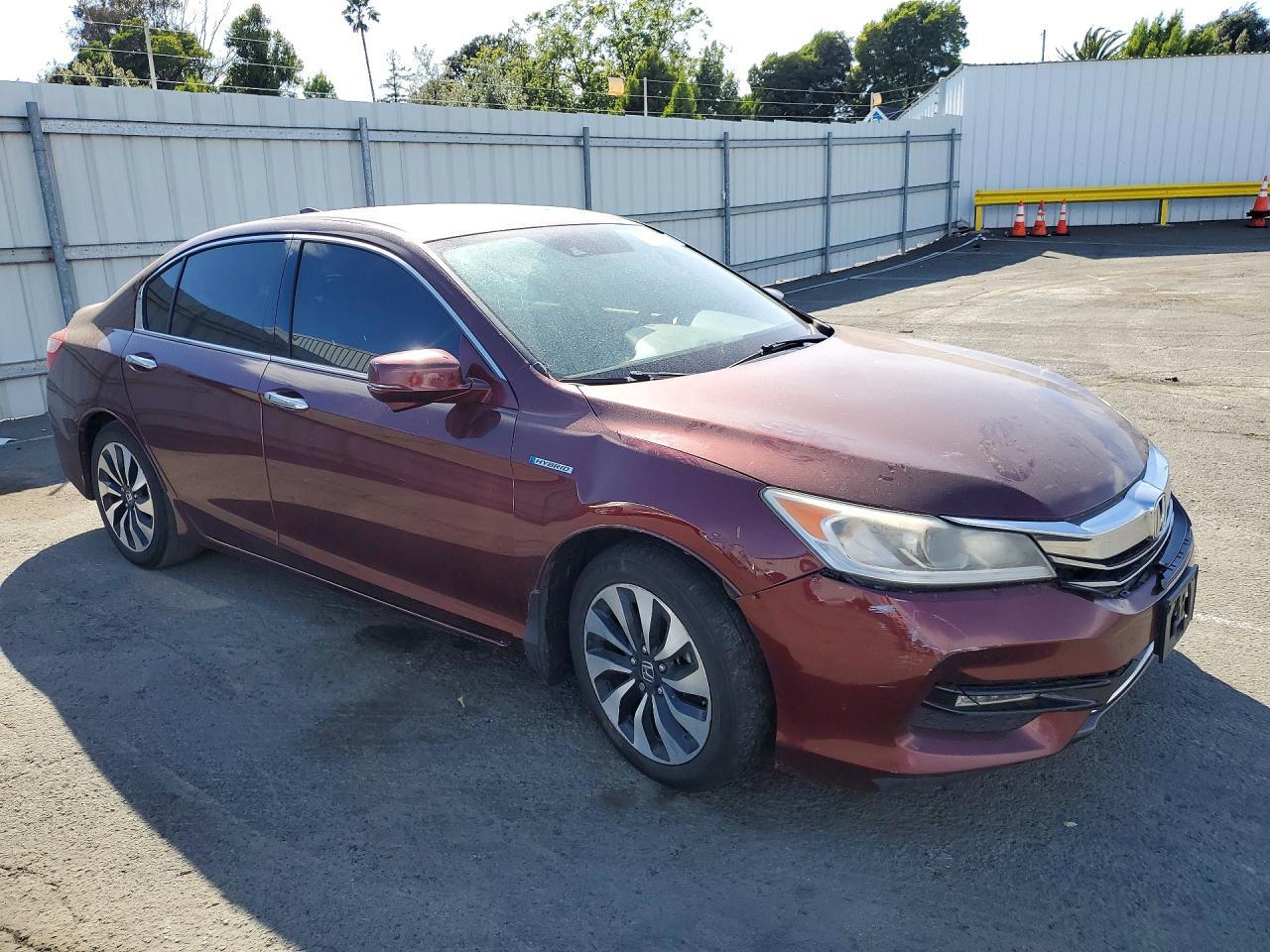 2017 Honda Accord Hybrid Exl - Фото 4