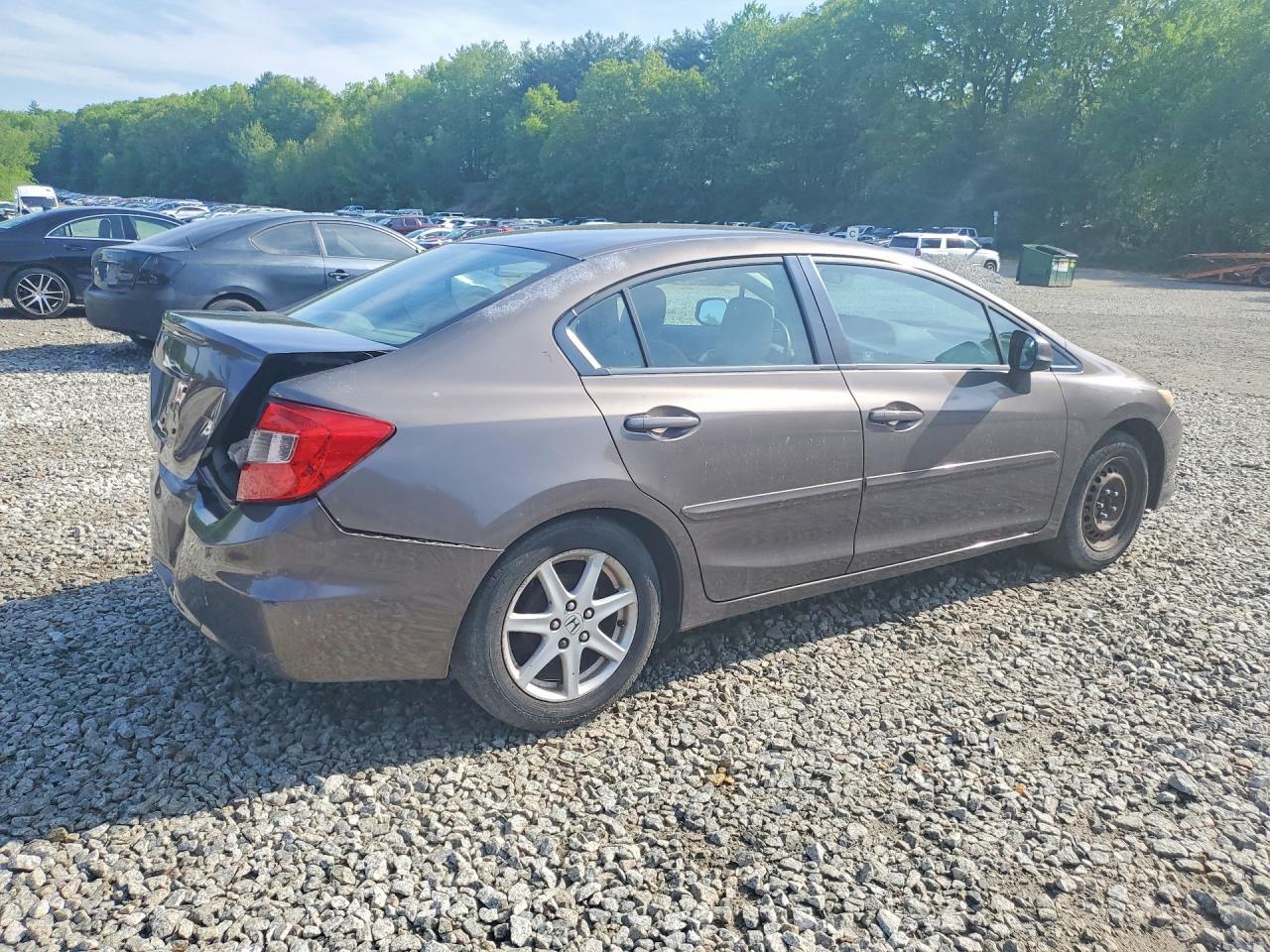 2012 Honda Civic Lx - Фото 3