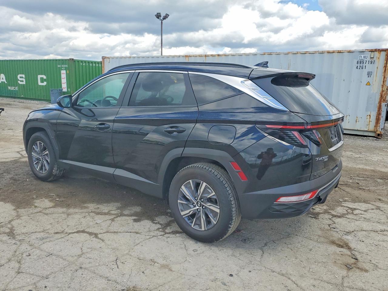 2022 Hyundai Tucson Blue - Фото 2