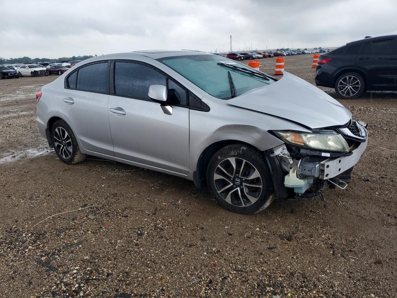 2013 Honda Civic Exl - Фото 4
