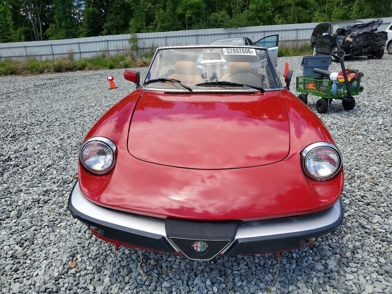 1986 Alfa Romeo Veloce 2000 Spider - Image 5