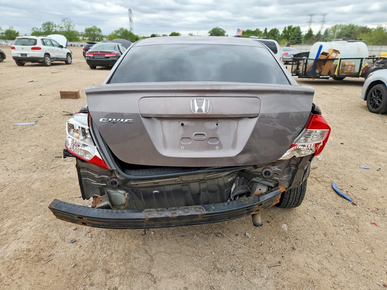 2012 Honda Civic Lx - Фото 6