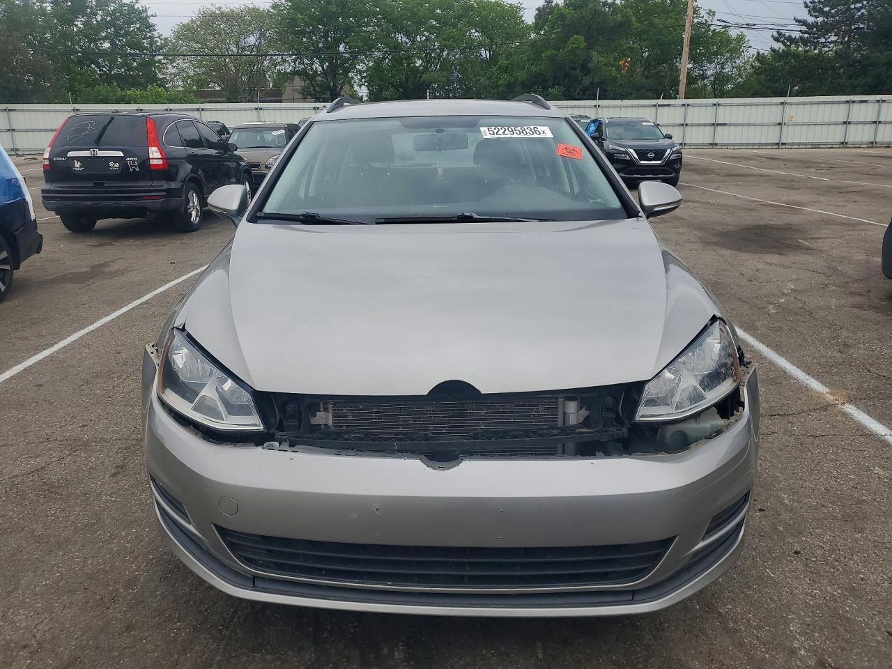 2016 Volkswagen Golf Sportwagen S - Фото 5