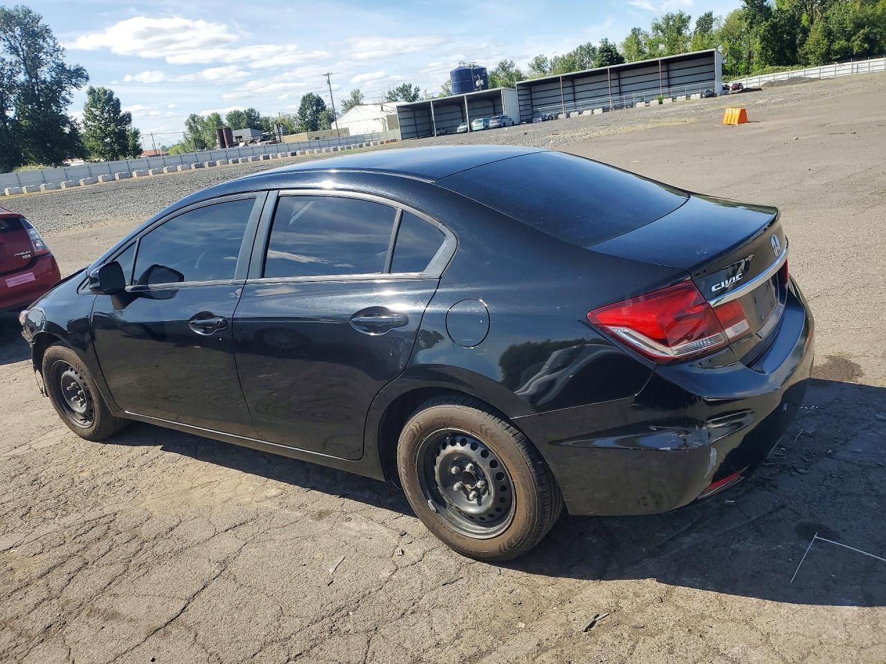 2013 Honda Civic Lx - Фото 2