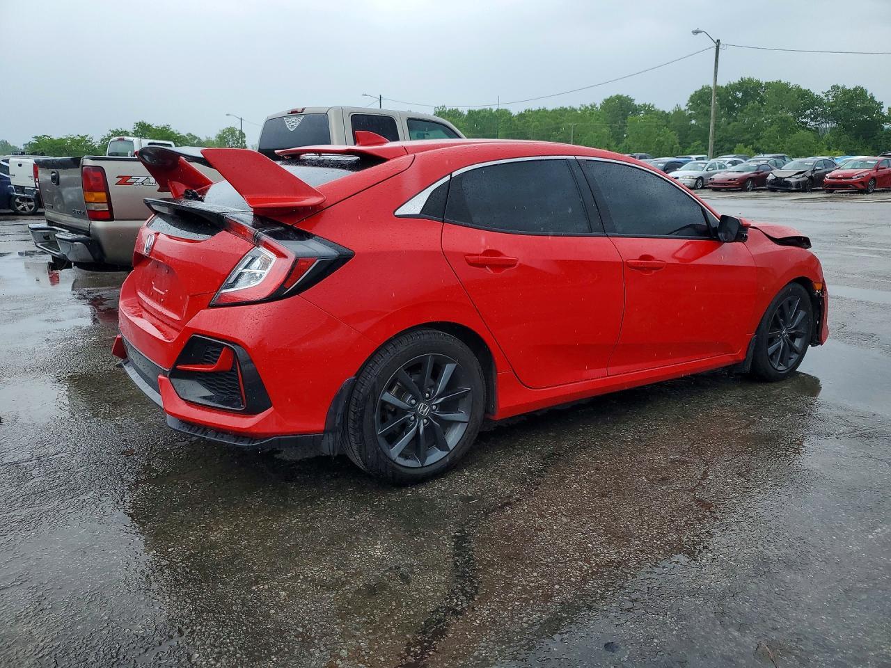 2021 Honda Civic Ex - Фото 3