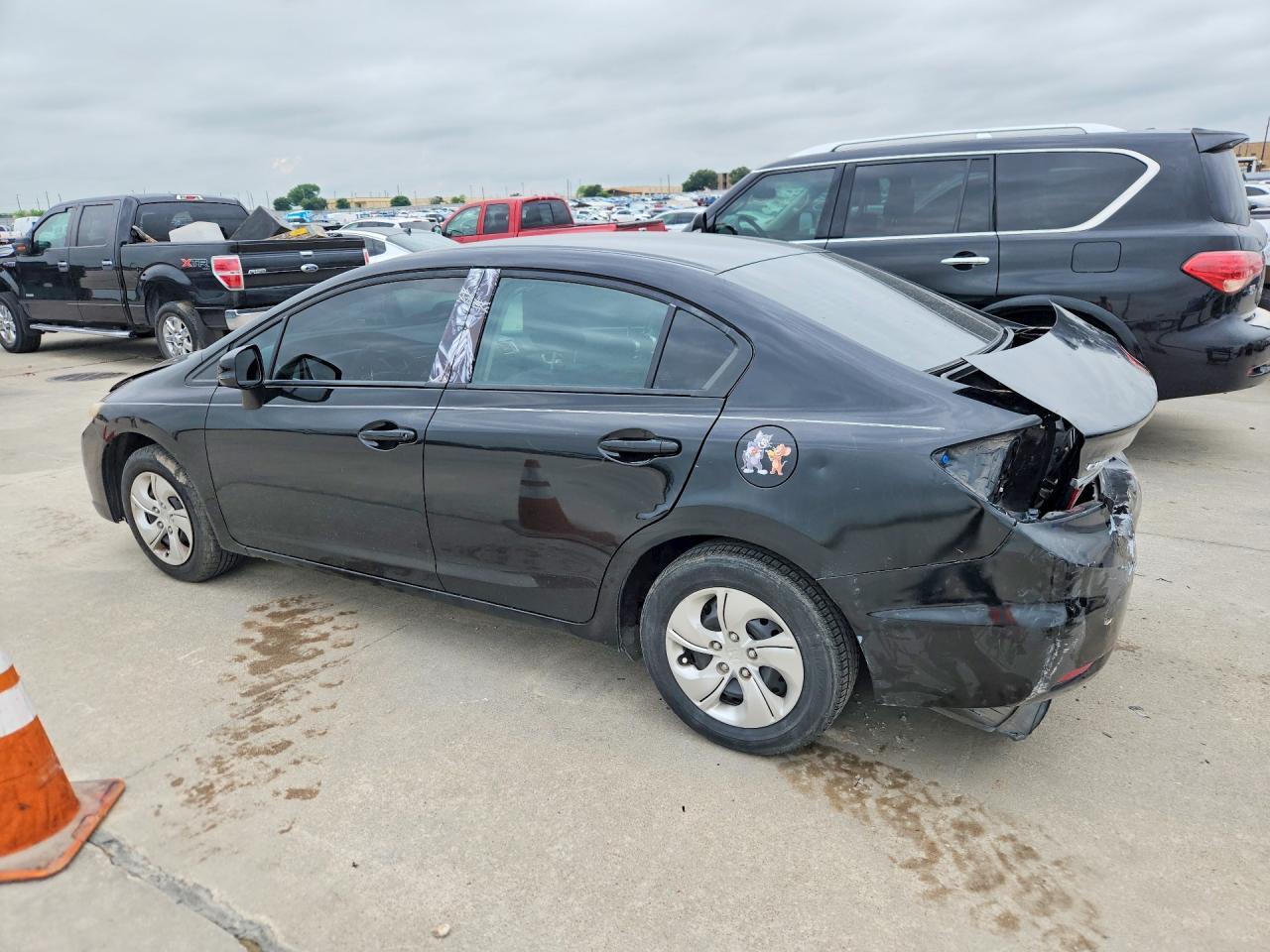 2013 Honda Civic Lx - Фото 2