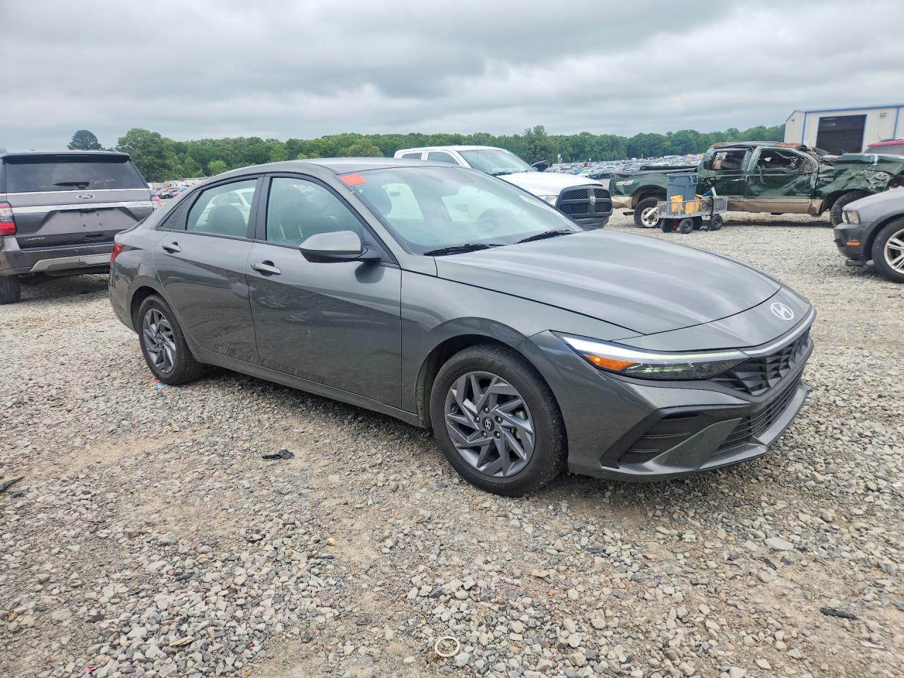 2025 Hyundai Elantra Hybrid Blue - Фото 4
